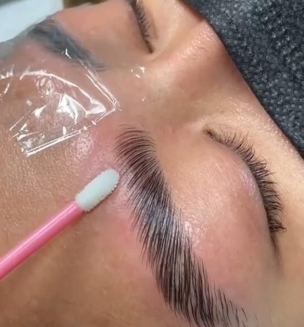 Brow lamination only